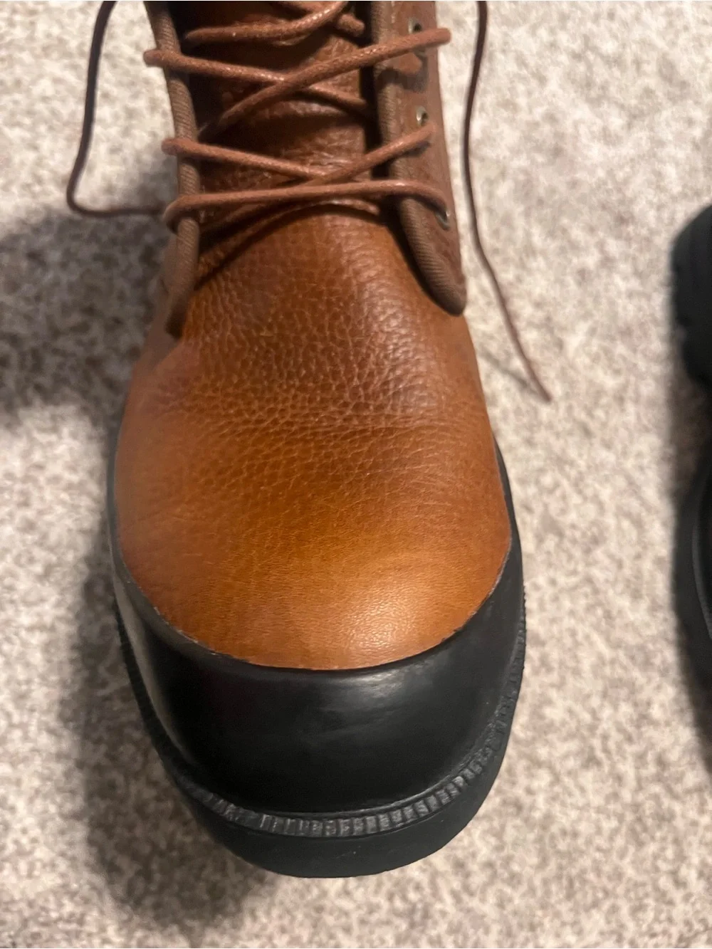 Polo Ralph Lauren Omar Men’s 9.5D Brown Leather Lug Sole Chukka Boots